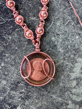 Load image into Gallery viewer, 999 Pure Copper Bank Dirt Infused Orgonite Money Chain