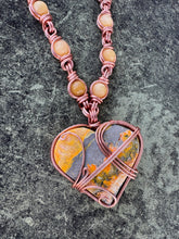 Load image into Gallery viewer, Yellow Calcite Bumblebee Jasper Chain