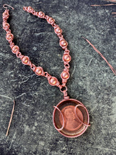 Load image into Gallery viewer, 999 Pure Copper Bank Dirt Infused Orgonite Money Chain