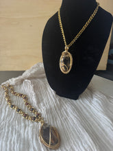 Load image into Gallery viewer, Mookaite Fantom Smokey Quartz Cuban &amp; Chain Combo
