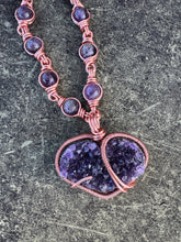 Load image into Gallery viewer, Amethyst Heart Chain
