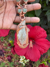 Load image into Gallery viewer, Green Aventurine Green Amethyst (Praisolite) Chain

