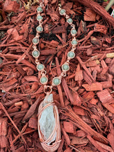 Load image into Gallery viewer, Green Aventurine Green Amethyst (Praisolite) Chain

