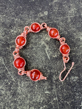 Load image into Gallery viewer, Carnelian Bracelet
