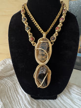 Load image into Gallery viewer, Mookaite Fantom Smokey Quartz Cuban &amp; Chain Combo
