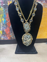 Load image into Gallery viewer, Clear Quartz Pyrite Chain

