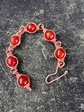 Load image into Gallery viewer, Carnelian Bracelet
