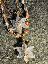 Load image into Gallery viewer, Enhanced Ocean Jasper Quartz Snowflake Cuban And Chain
