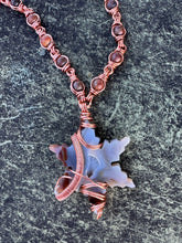 Load image into Gallery viewer, Druzy Agate Snowflake Chain
