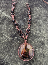 Load image into Gallery viewer, Smokey Quartz Shungite OGUN Orgonite Chain
