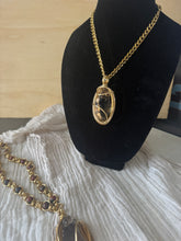 Load image into Gallery viewer, Mookaite Fantom Smokey Quartz Cuban &amp; Chain Combo

